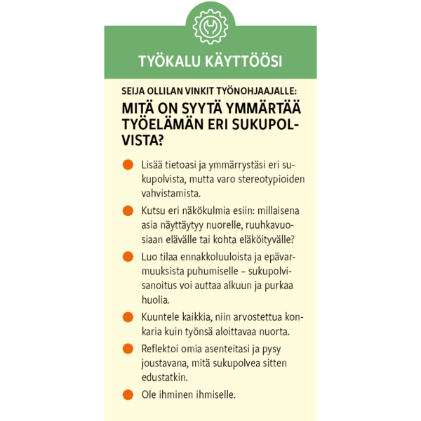 Kitkaa Oppimista Ja Avartumista Eri Suku polvet Samalla Ty paikalla kitkaa-oppimista-ja-avartumista-eri-suku-polvet-samalla-ty-paikalla